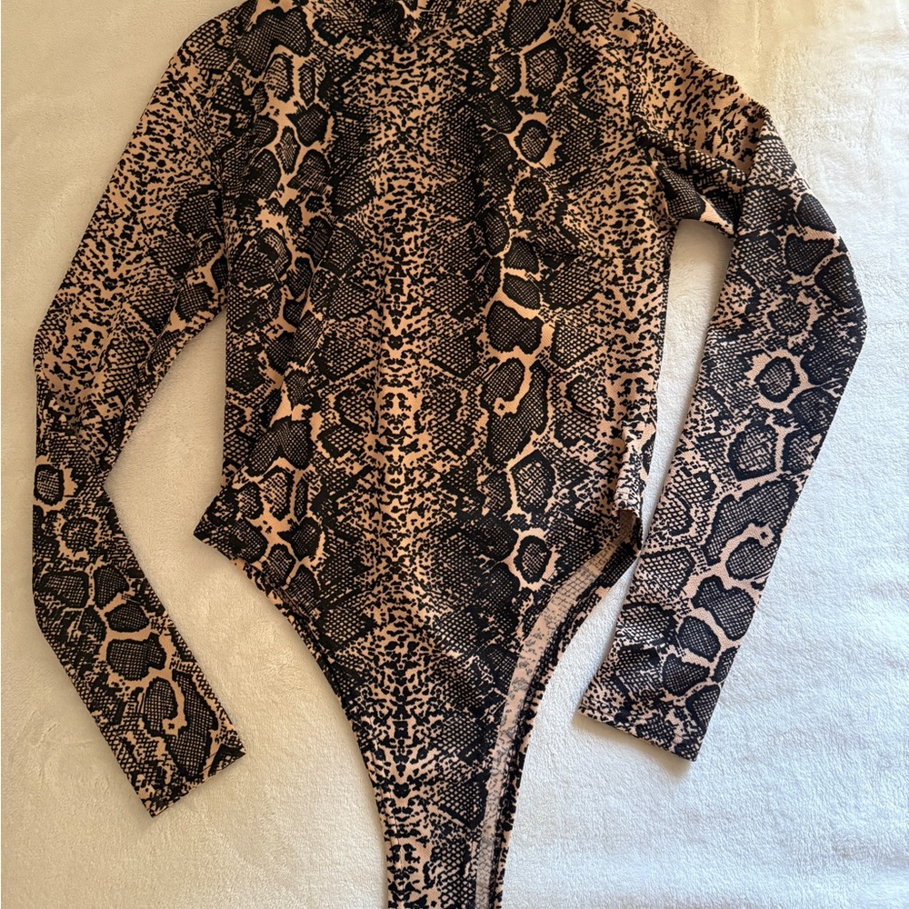 Reptile Patterned Bodysuit